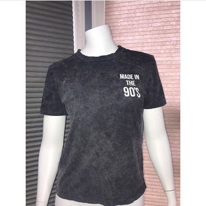 forever 21 cropped 90’s t-shirt